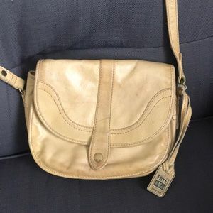 Yellow Crossbody Frye Purse